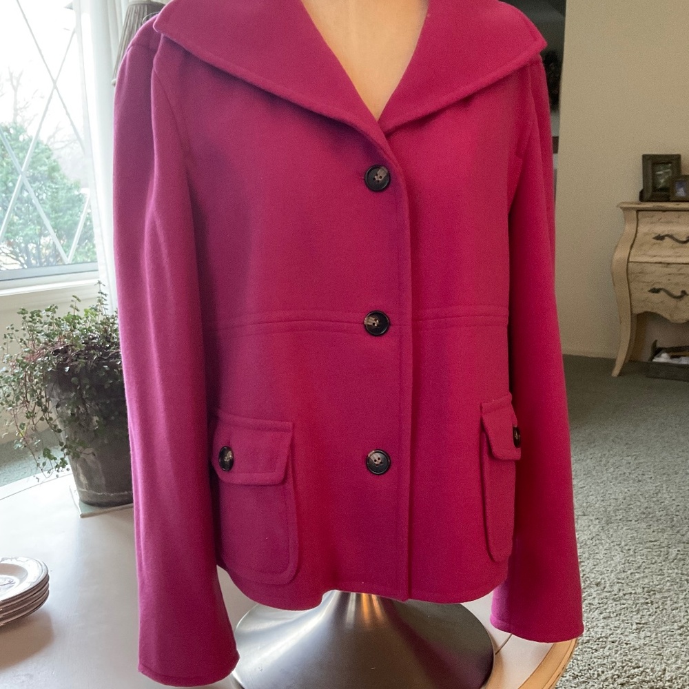 Evan Picone  Rose Jacket.  Size XL